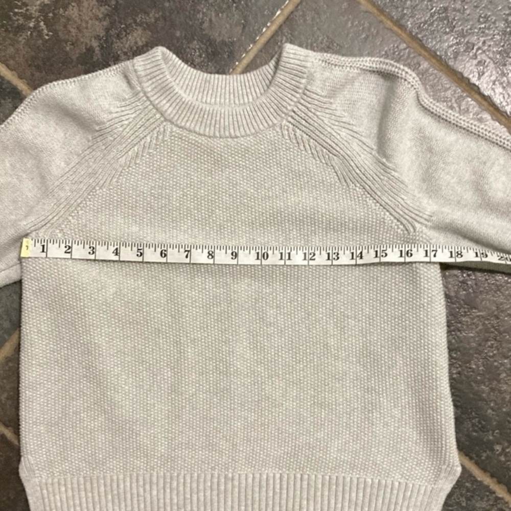 Gap Solid Gray And Gray Plaid Sweater Set. Women’… - image 8